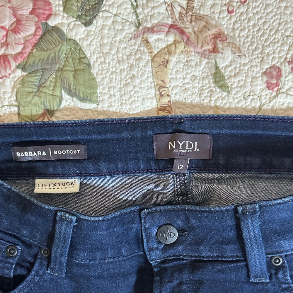 NYDJ Dark Blue Bootcut Jeans for Women